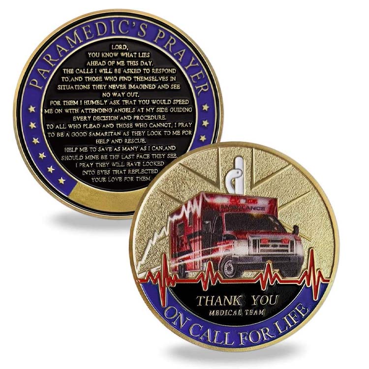 Custom US Air Force Challenge Coin gekleurde F-35 Lightning II straaljager Militaire munt