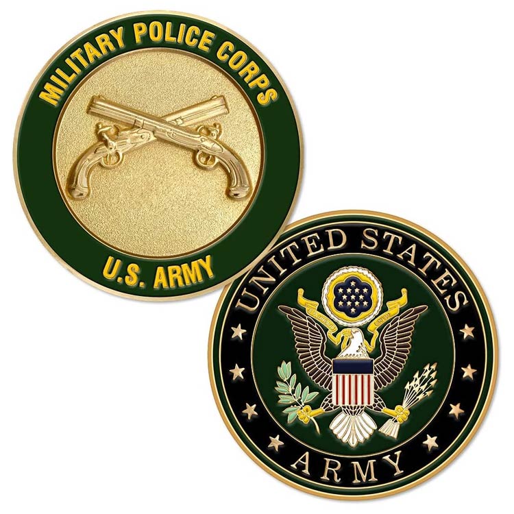 Custom US Air Force Challenge Coin gekleurde F-35 Lightning II straaljager Militaire munt