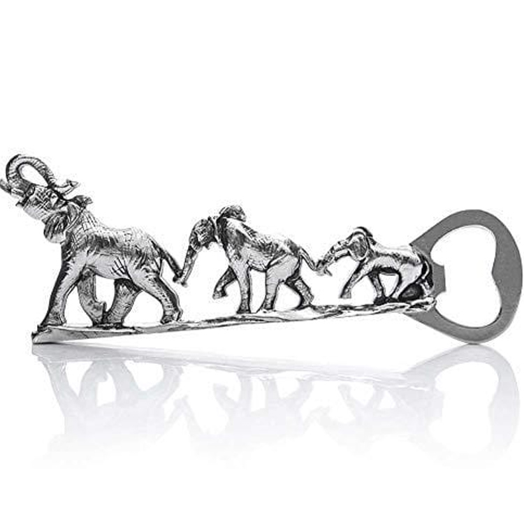 Wijn kleine elegante aluminium flesopener